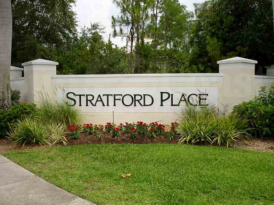 STRATFORD PLACE Signage